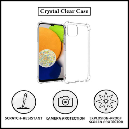 For Samsung Galaxy A03 King Kong Anti Burst & Silicon Shockproof Case Cover