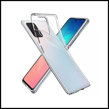For Samsung Galaxy S10 Lite / A91 5G Slim Clear Shockproof Gel Phone Cover