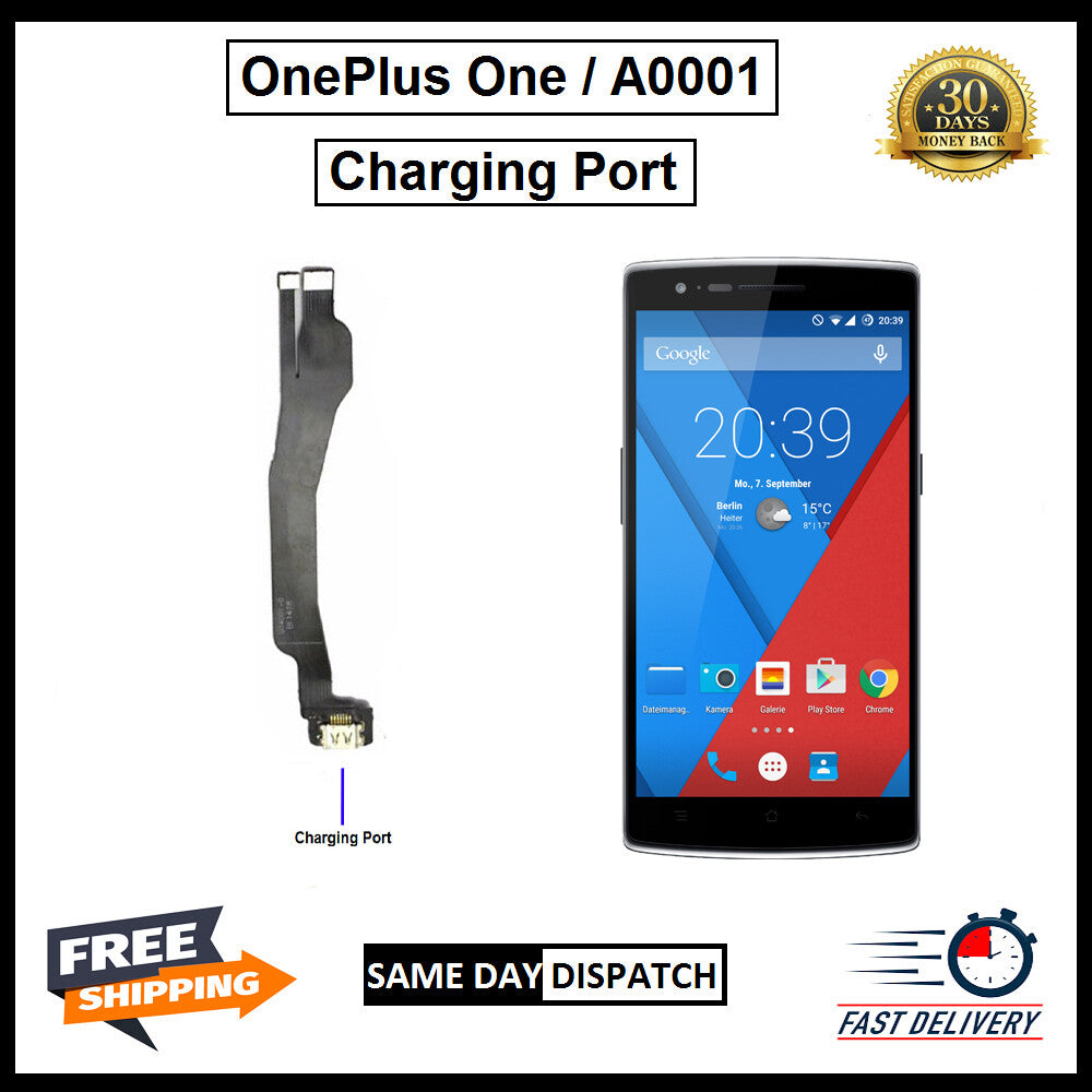 For One Plus 1 USB Replacement Charging Port Board Flex Connector