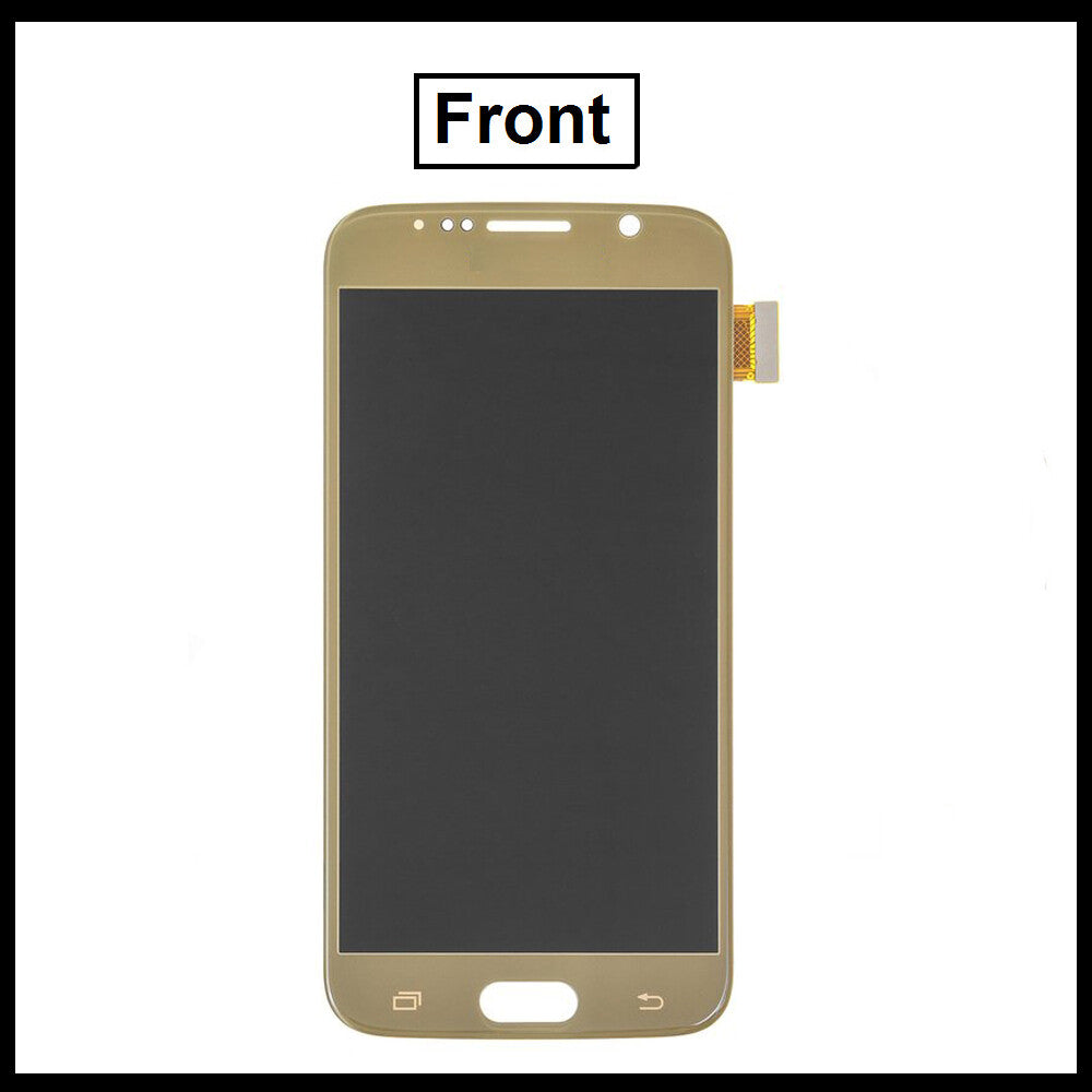 For Samsung Galaxy S6 Gold / SM- G920F LCD Display Touch Digitizer Replacement