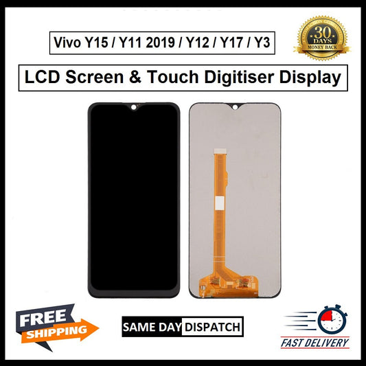 For Vivo Y15/Y11 2019/Y12/Y17/Y3 Display Screen Touch Digitizer Replacement  LCD