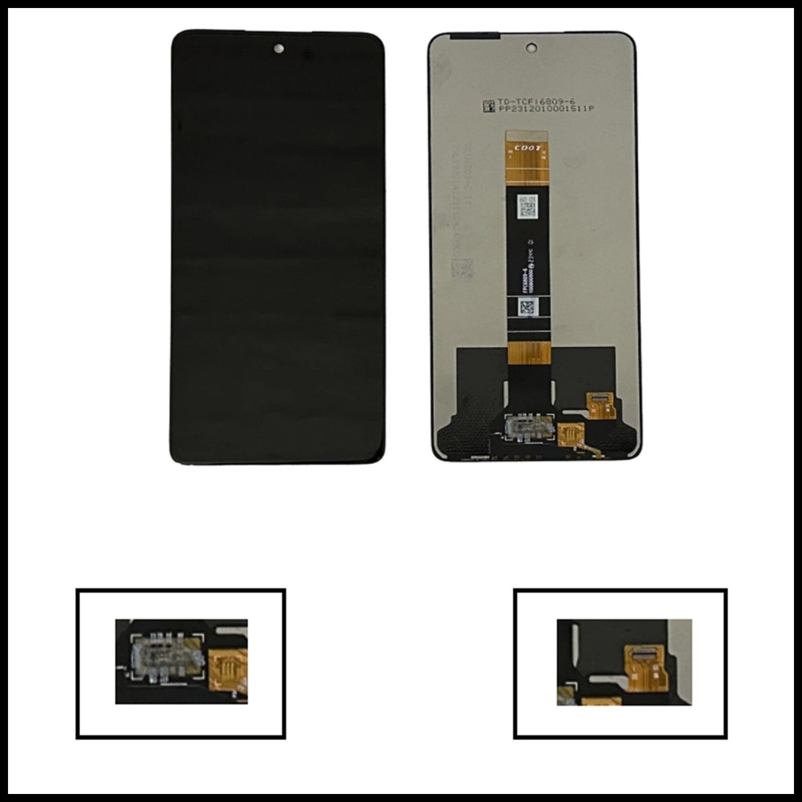 For TCL 50 SE LCD Display screen Touch Digitizer Replacement