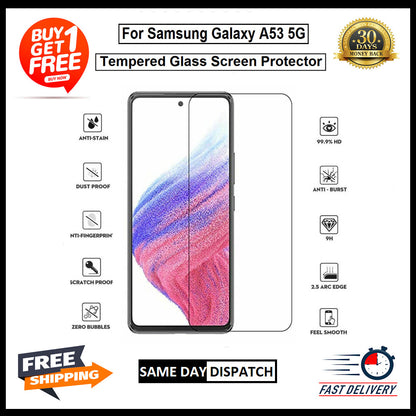 For Samsung Galaxy A03 Core/ A13/ A23/ A33 5G/ A53 5G/ A73 5G Tempered Protector
