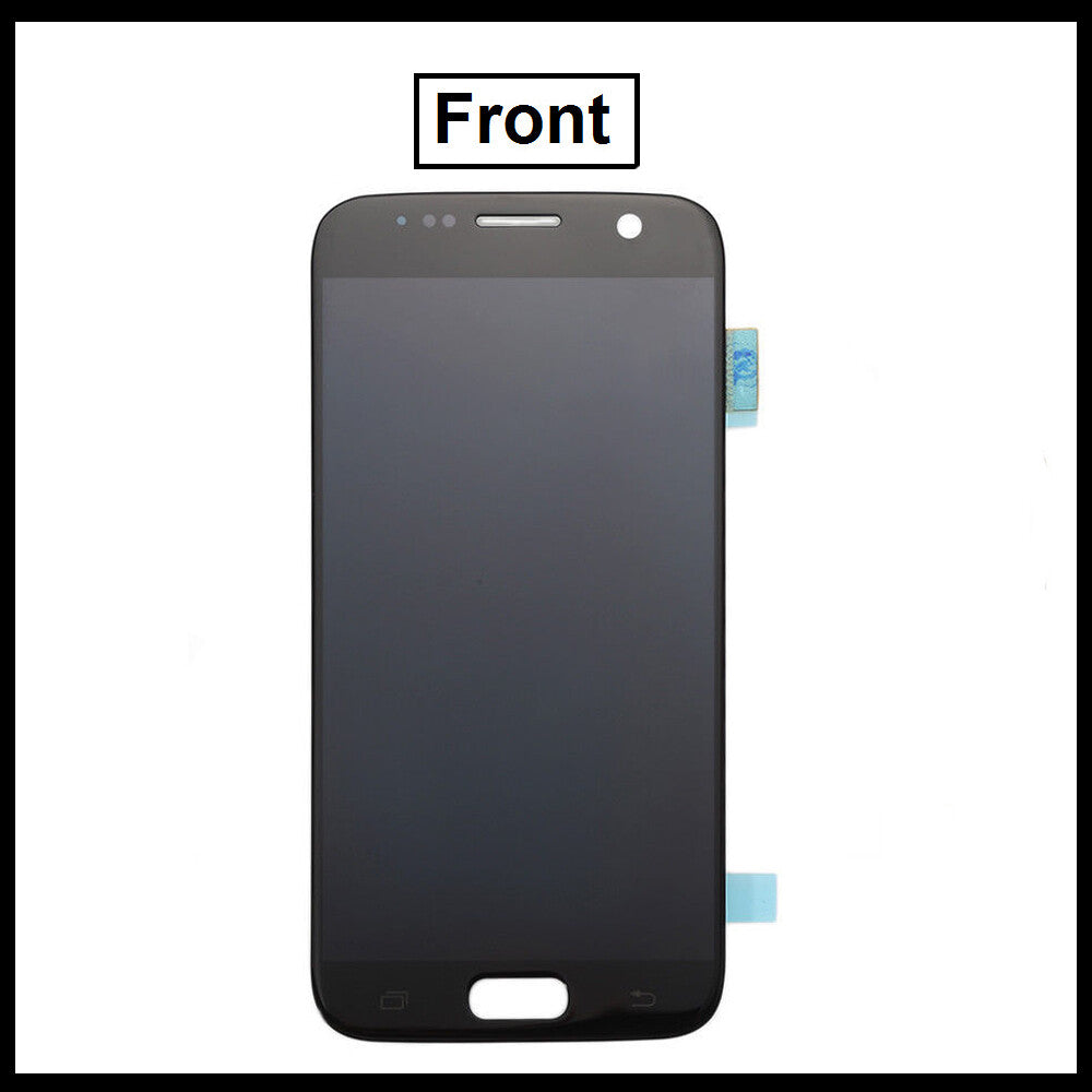 For Samsung Galaxy S7 Black / SM- G930F LCD Display Touch Digitizer Replacement