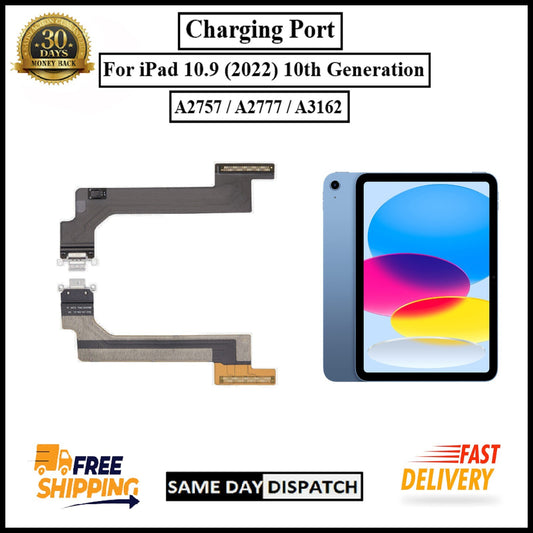 For iPad 10.9 (2022) 10th Generation Charging Port Flex Connector