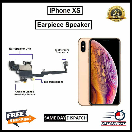 For Genuine XS EarSpeaker Flex Cable With Proximity Sensor Earpiece Replacement 