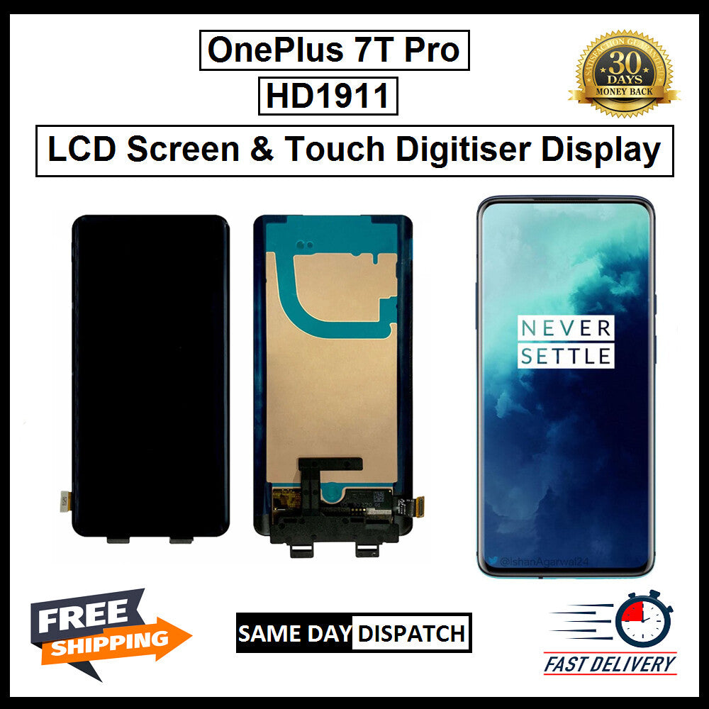   For OnePlus 7T Pro / 1+7T Pro Display Screen Touch Digitizer Replacement LCD