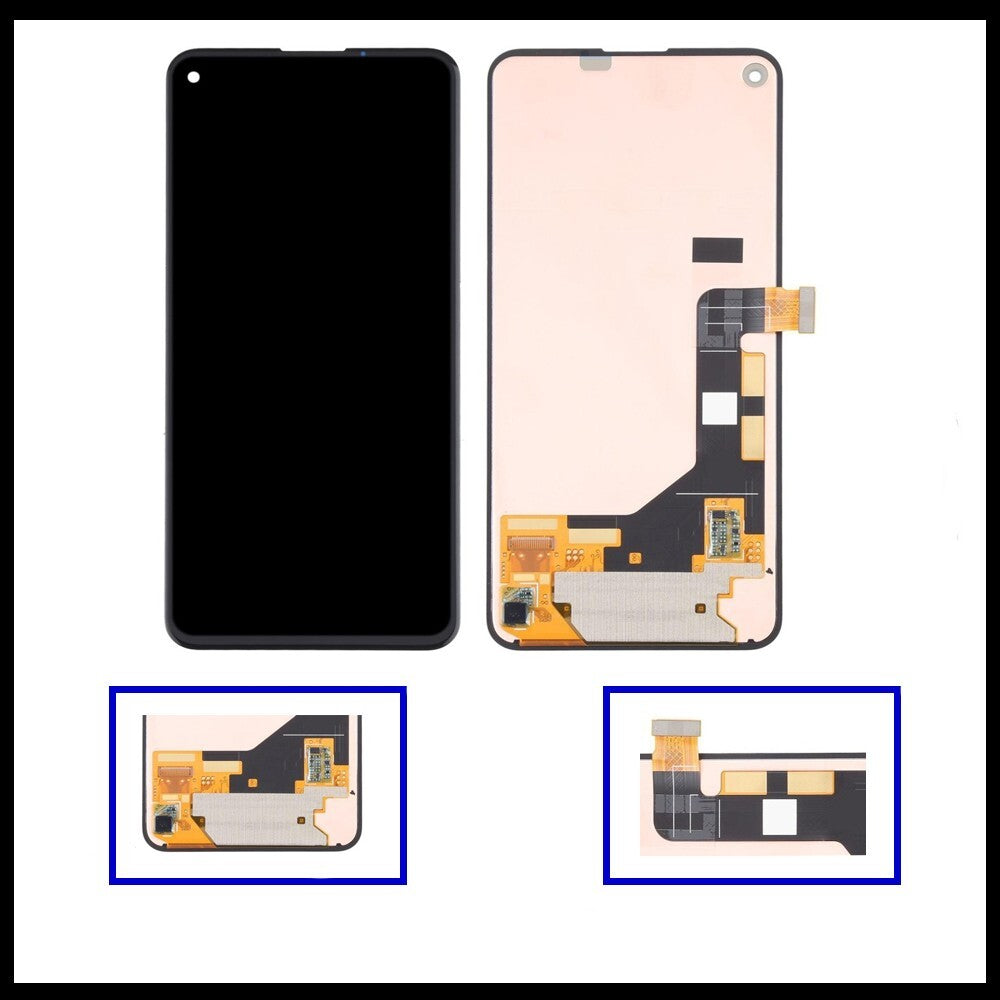 For Google Pixel 5A 5G / G1F8F LCD Display Touch Digitizer Replacement Black