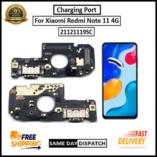 For Xiaomi Redmi Note 11 4G Charging Port Flex Replacement