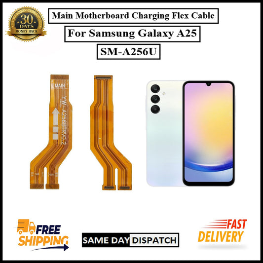 For Samsung Galaxy A25/SM-A256U Main Motherboard Charging Flex Cable Replacement
