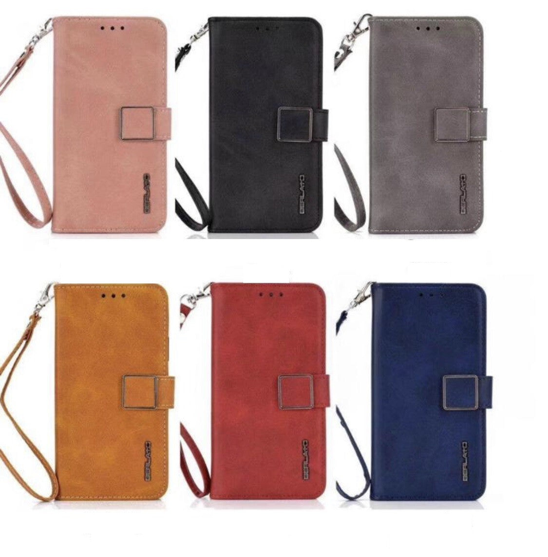 Samsung  Leather Flip Case A10 A10s A20 A30  A40   A60 A70  A80 