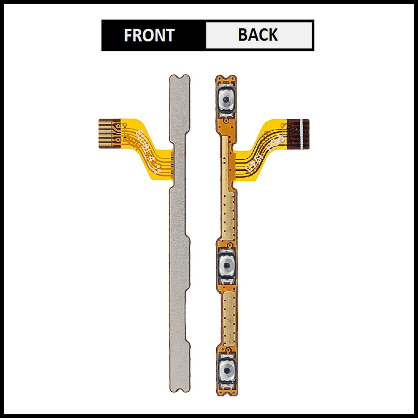 Samsung Galaxy Tab A 8.0 2019/SM-T290/T295 Power Flex Cable &Volume Button Flex