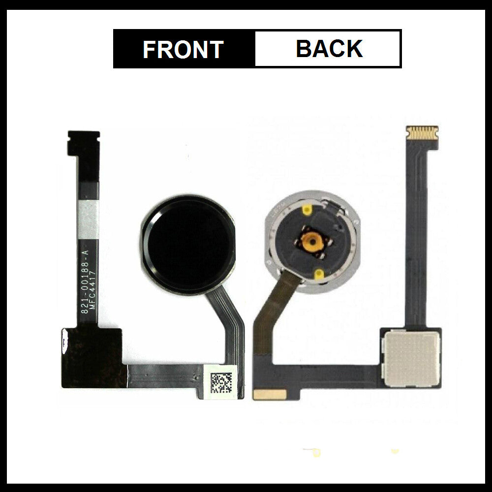 For iPad Air 2  A1566 / A1567 Genuine Home Button Flex Black / White