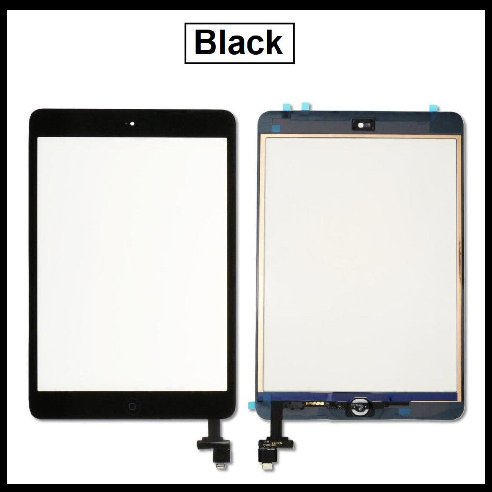 For iPad Mini 1/2 A1489 A1490 Touch Screen Digitizer Replacement &IC Home Button