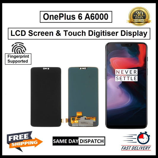 For OnePlus 6 /1+6 / A6000 A60013 Display Screen Touch Digitizer Replacement LCD