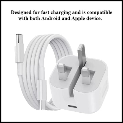 For Dadu 50W Type-C Power Adapter With Type-C to Type-C Fast Charger Cable