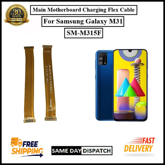 For Samsung Galaxy M31/SM-M315F Main Motherboard Charging Flex Cable Replacement