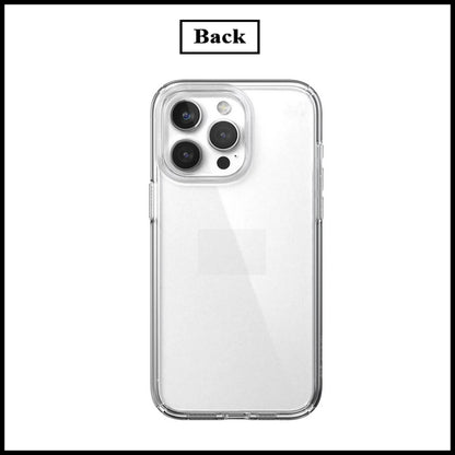 For Apple iPhone 15 Pro Max Slim Clear Shockproof Gel Phone Cover