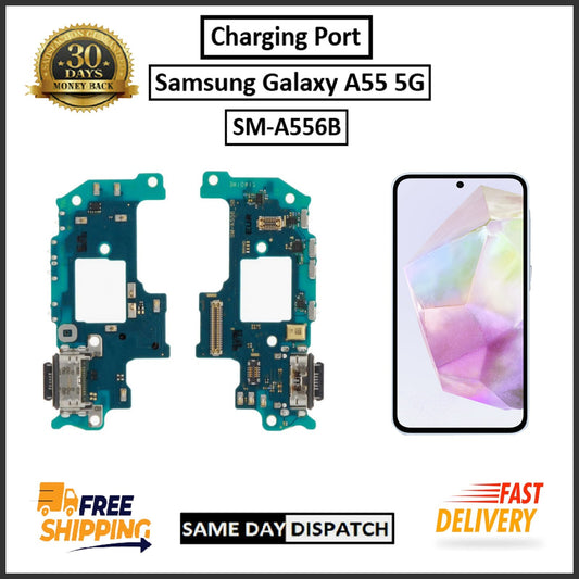 For Samsung Galaxy A55 5G / SM-A556B Charging Port Board Connector Replacement