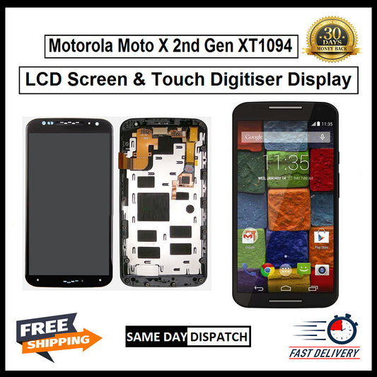 Motorola Moto X 2 GEN XT1094 Display Screen Touch Digitizer Replacement LCD