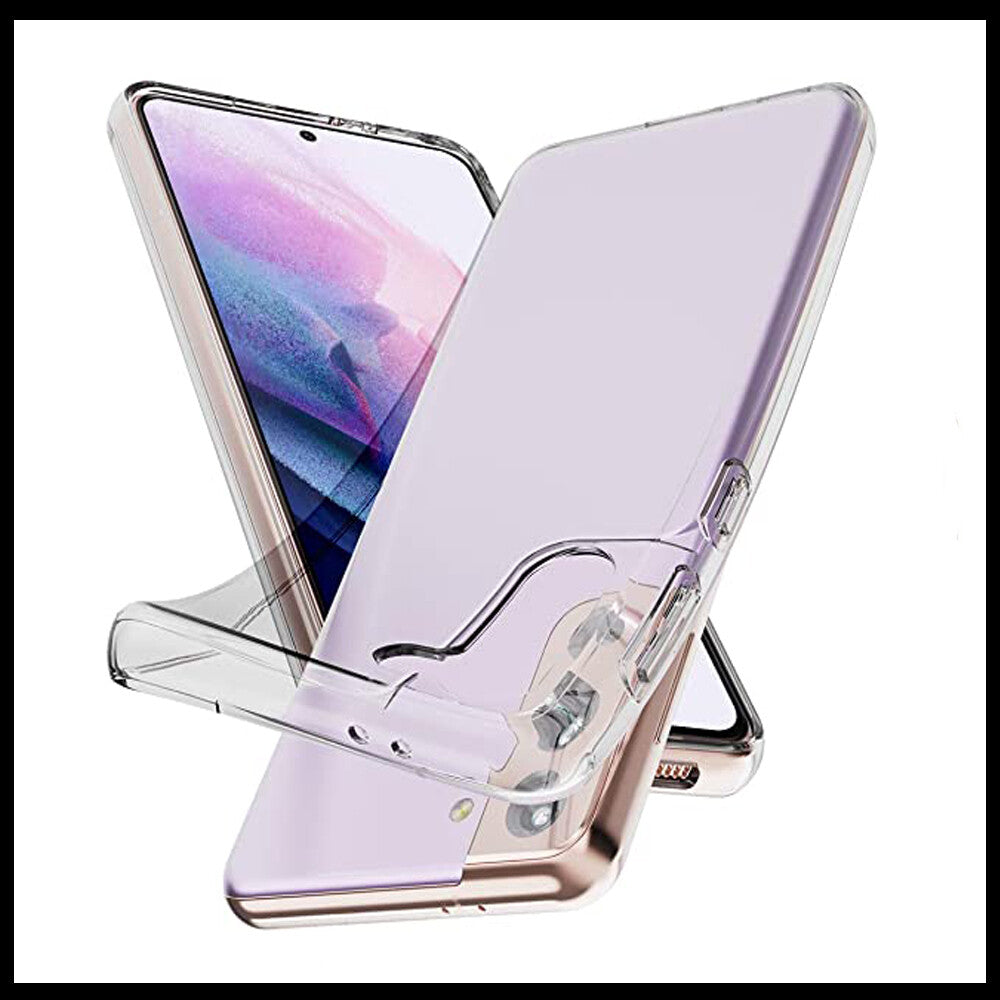 For Samsung Galaxy S21 5G / SM-G991F Slim Clear Shockproof Gel Phone Cover