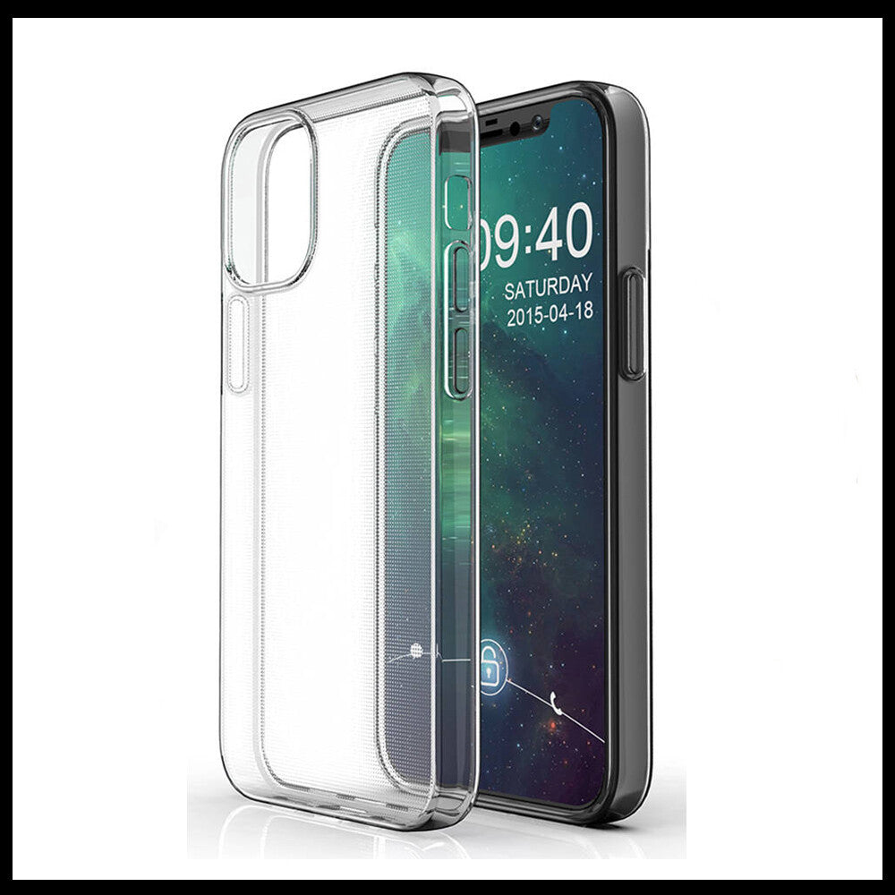 For Apple iPhone 13 Pro Slim Clear Shockproof Gel Phone Cover