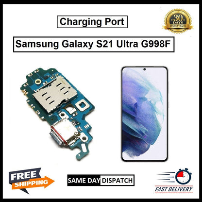 For Samsung Galaxy S21 Ultra(SM-G998F)Charging Board Replacement With Microphone