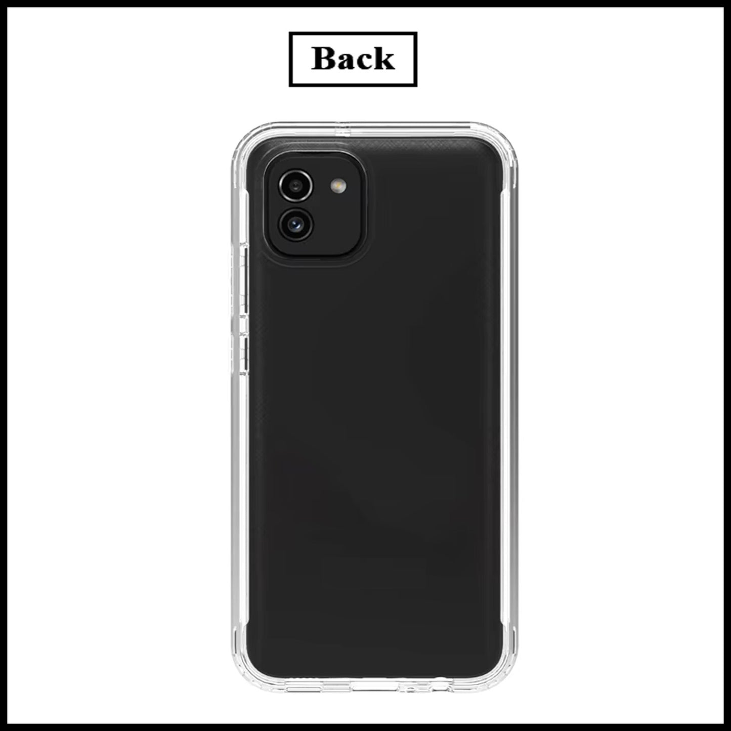 For Samsung Galaxy A03 Slim Clear Shockproof Gel Phone Cover
