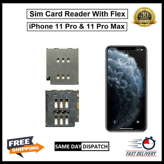 For iPhone 11 Pro & 11 Pro Max Sim Card Reader Replacement