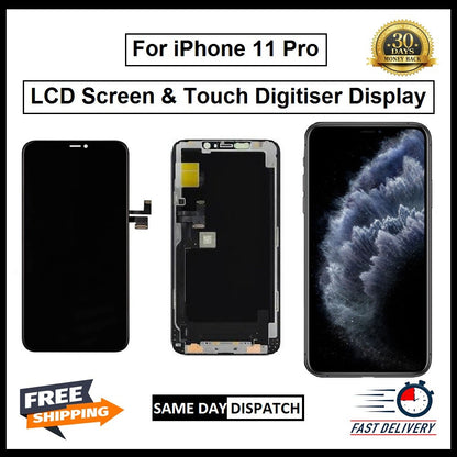 For iPhone 11 Pro 3D Premium Version Replacement Display Screen Replacement LCD