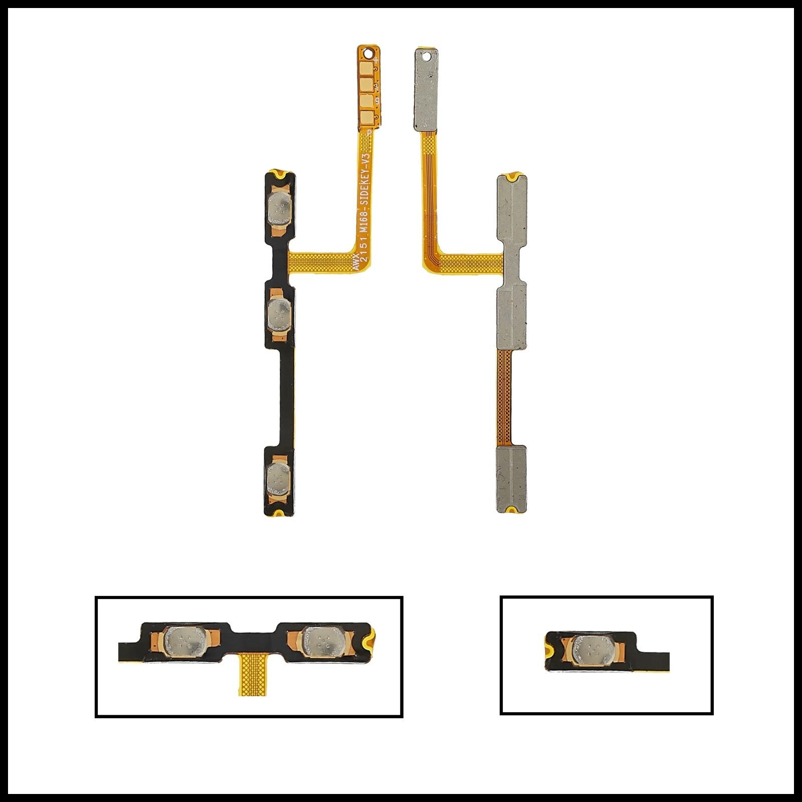 For Samsung Galaxy A03 / A035F Power Flex Cable & Volume Button Flex Replacement