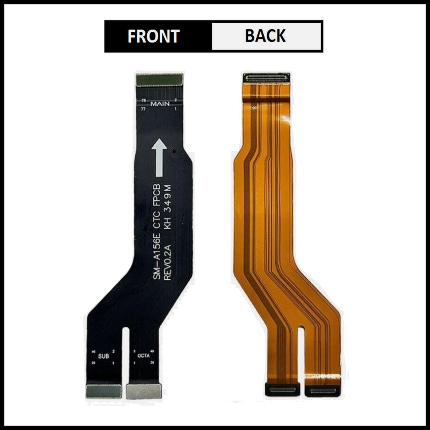 For Samsung Galaxy A15/SM-A155F Main Motherboard Charging Flex Cable Replacement