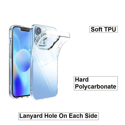 For Apple iPhone 13 Pro Max Slim Clear Shockproof Gel Phone Cover
