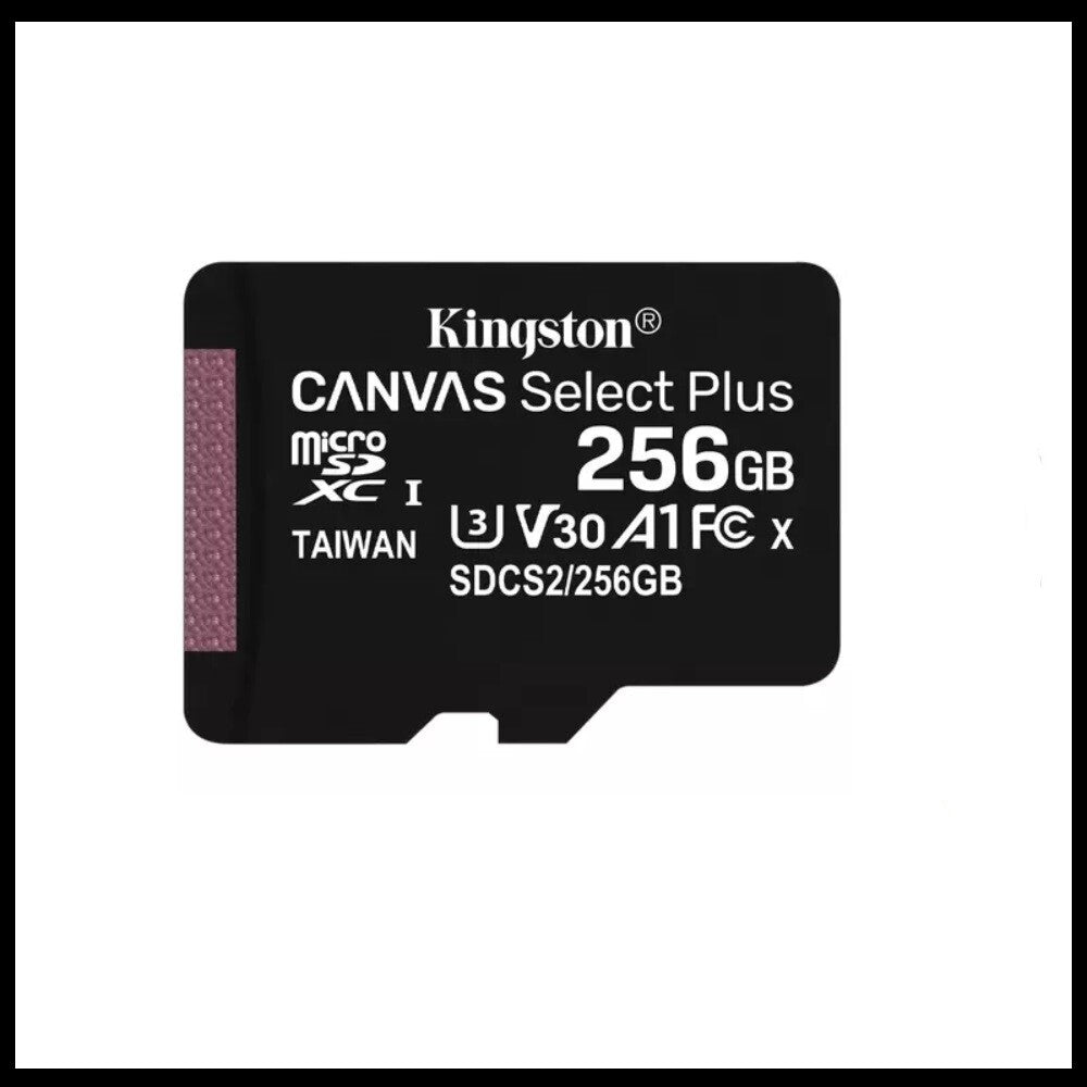 Kingston Micro SD 256 GB Memory Card & Adapter & Class 10 & A1