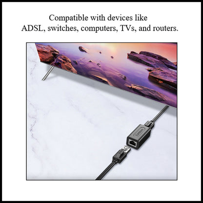 For Earldom 1000Mbps Ethernet Network Cable Adapter For RJ45 Connector