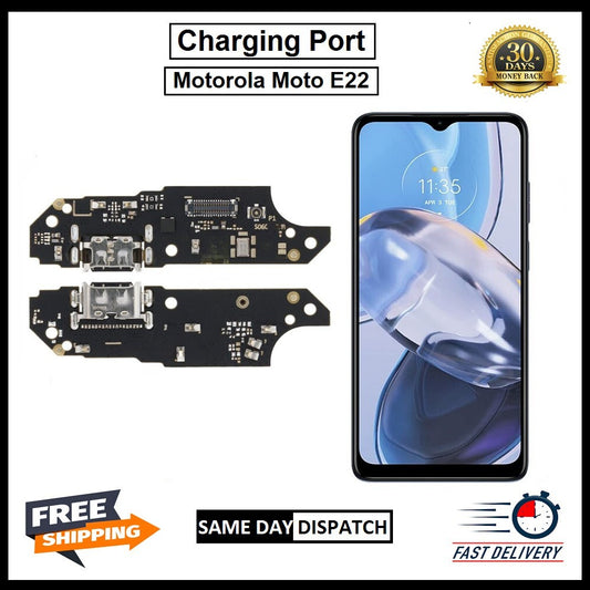 For Motorola Moto E22 Charging Port Flex Replacement