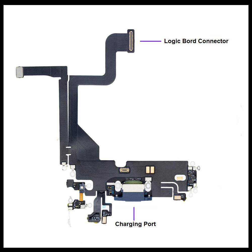 For i Phone 13 Pro Charging Port Flex Replacement