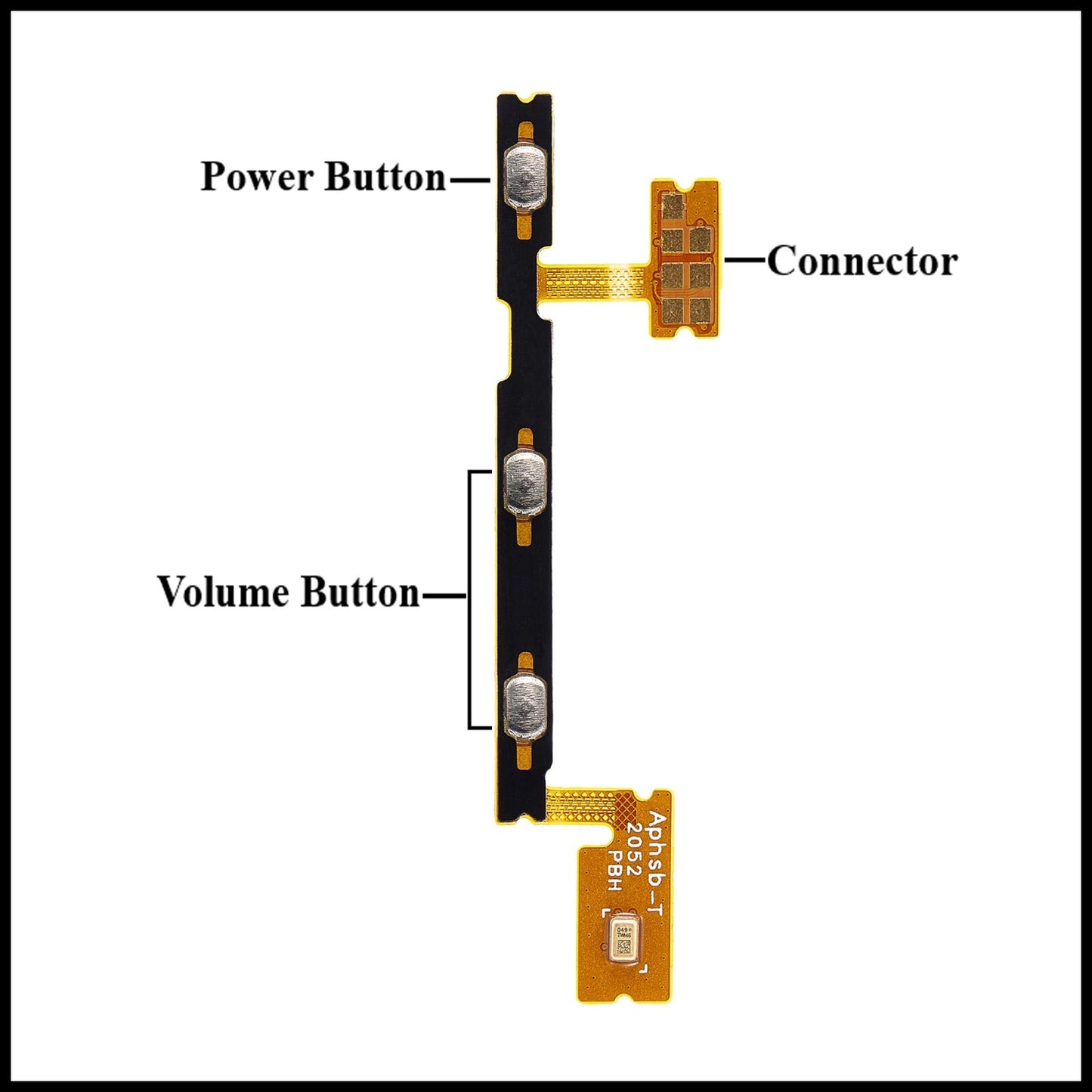 For Samsung Galaxy Tab A7 Lite Power Flex Cable & Volume Button Flex Replacement