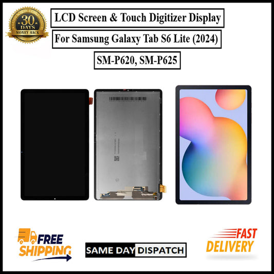 For Samsung Tab S6 Lite 2024 (SM-P620/ P625) LCD Display Screen Touch Digitizer