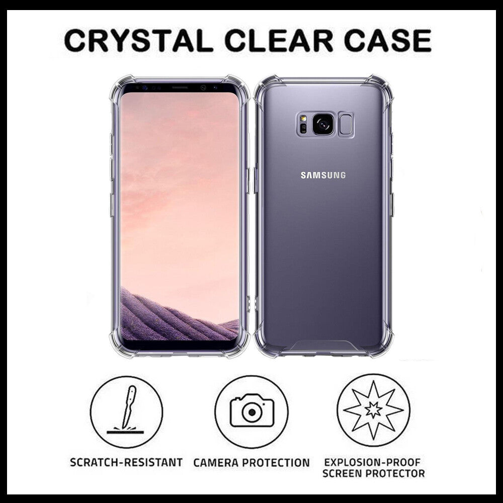 For Samsung Galaxy S8 PLUS King Kong Anti Burst & Silicon Shockproof Case Cover