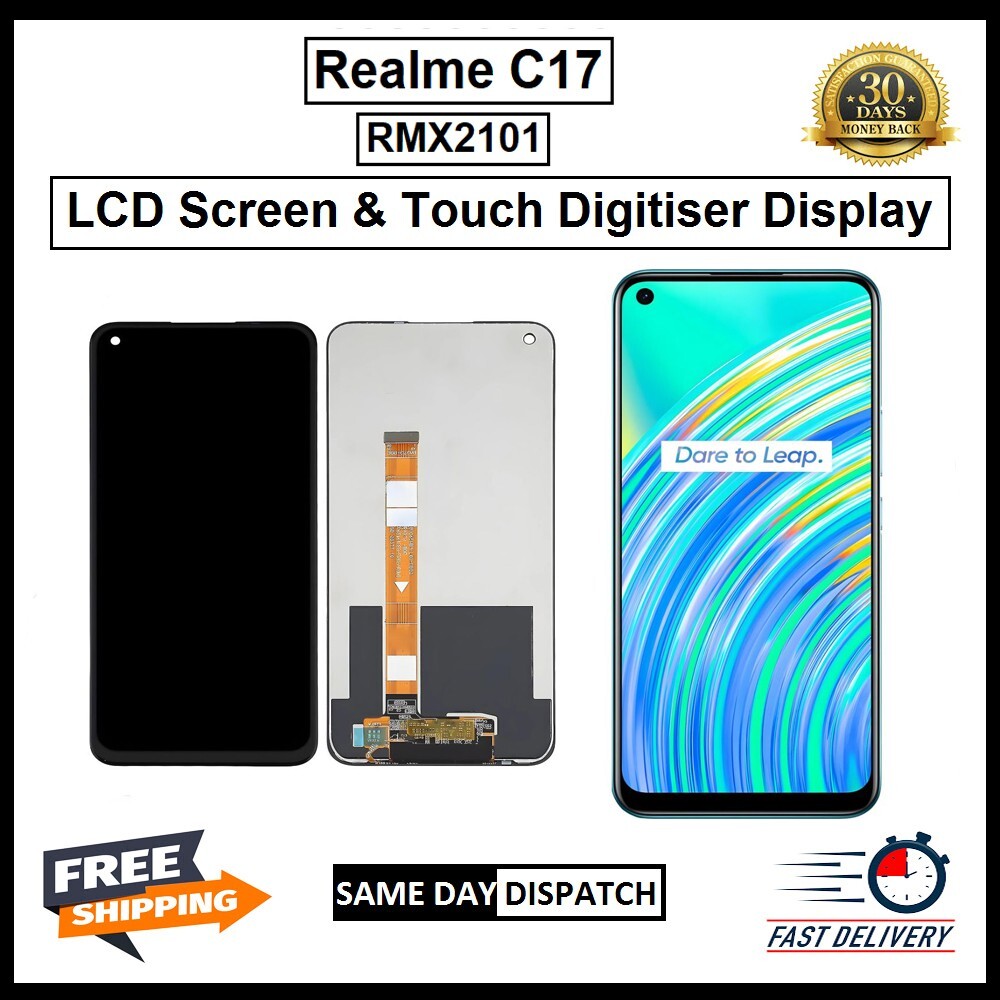 For Oppo REALME C17 ( RMX2101 )  LCD Display Touch Screen Digitizer Replacement