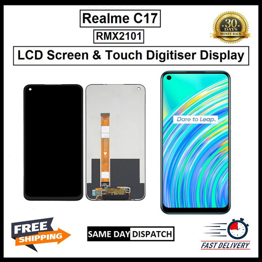 For Oppo REALME C17 ( RMX2101 )  LCD Display Touch Screen Digitizer Replacement