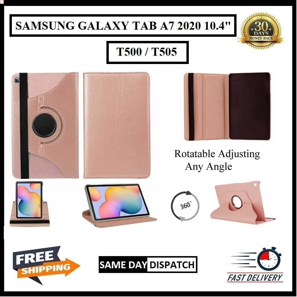 For Samsung Galaxy Tab A7 2020 10.4" SM-T500 / T505 360° Rotating Stand Covers