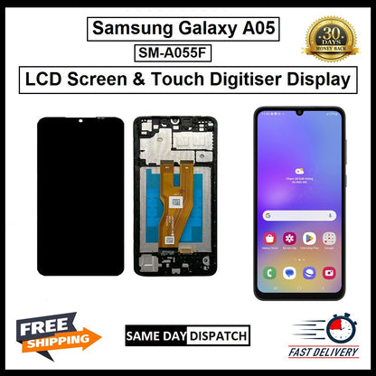 For Samsung Galaxy A05 / SM-A055F Display Screen Replacement LCD