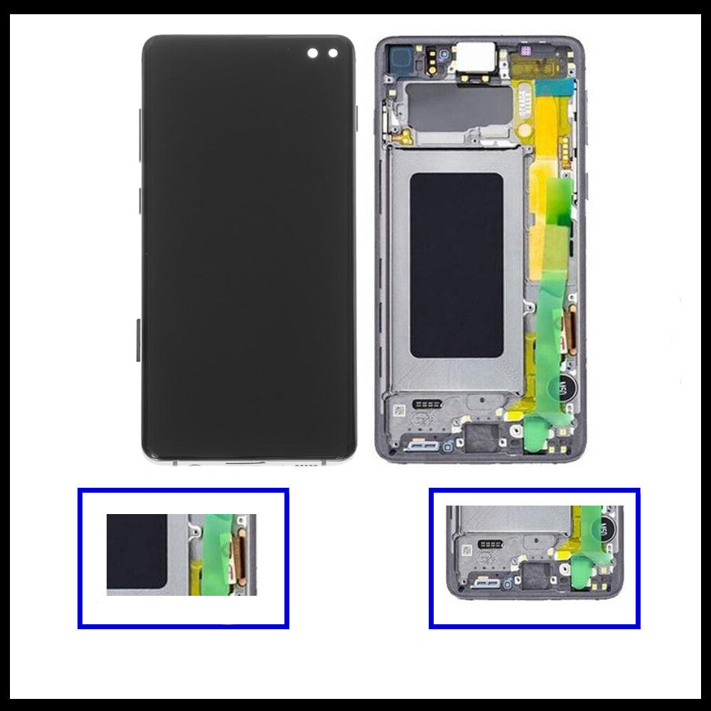 For Samsung Galaxy S10 Plus / SM-G975F Black Screen Touch Replacement LCD