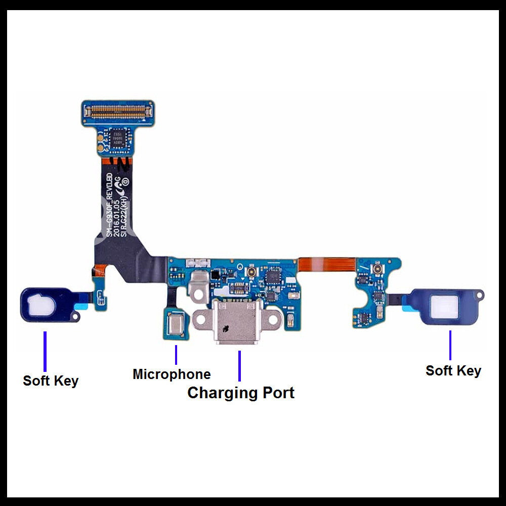 For Samsung Galaxy S7 (G930F) Charging Port Replacement With USB & Microphone  