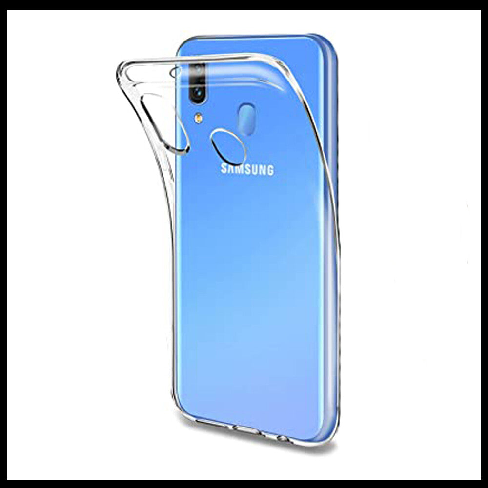 For Samsung Galaxy A40 Slim Clear Shockproof Gel Phone Cover