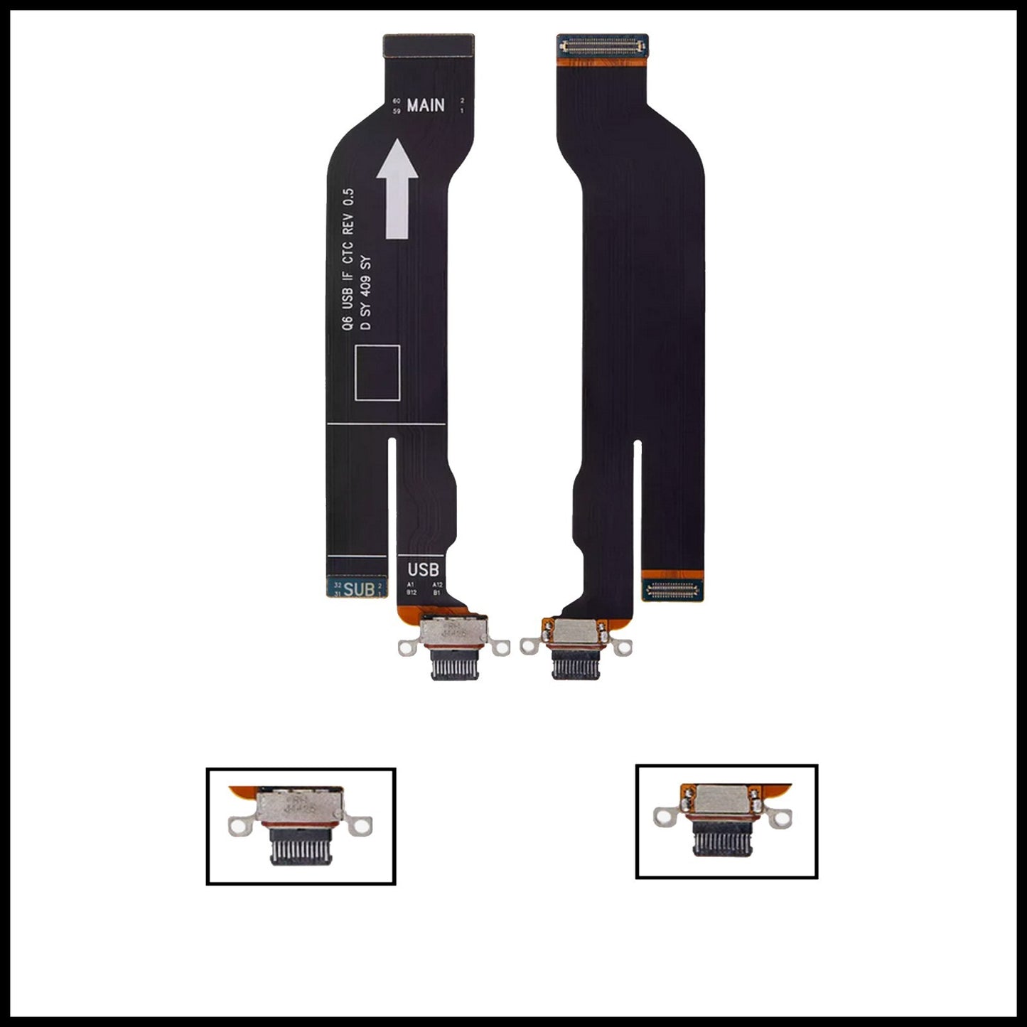 For Samsung Galaxy Z Fold 6  Charging Port Board Connector Replacement