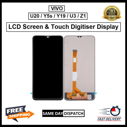 For Vivo U20 / Y5s /Y19 / U3/ Z1 Display Screen Touch Digitizer Replacement LCD