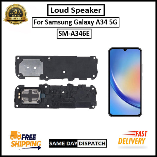 For Samsung Galaxy A34 5G / SM-A346E Replacement Loud Speaker Buzzer Ringer